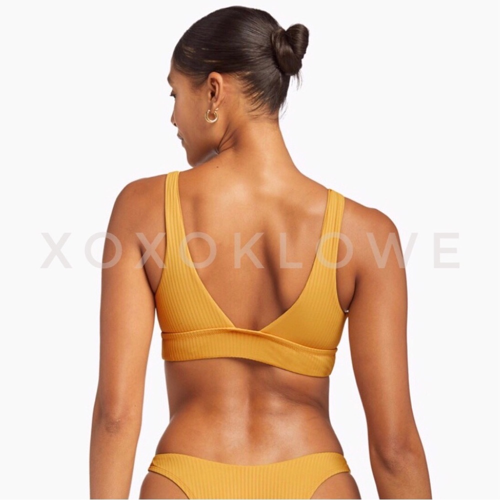 Vitamin A Sienna Tankini Top in Saffron NWT - Picture 7 of 15